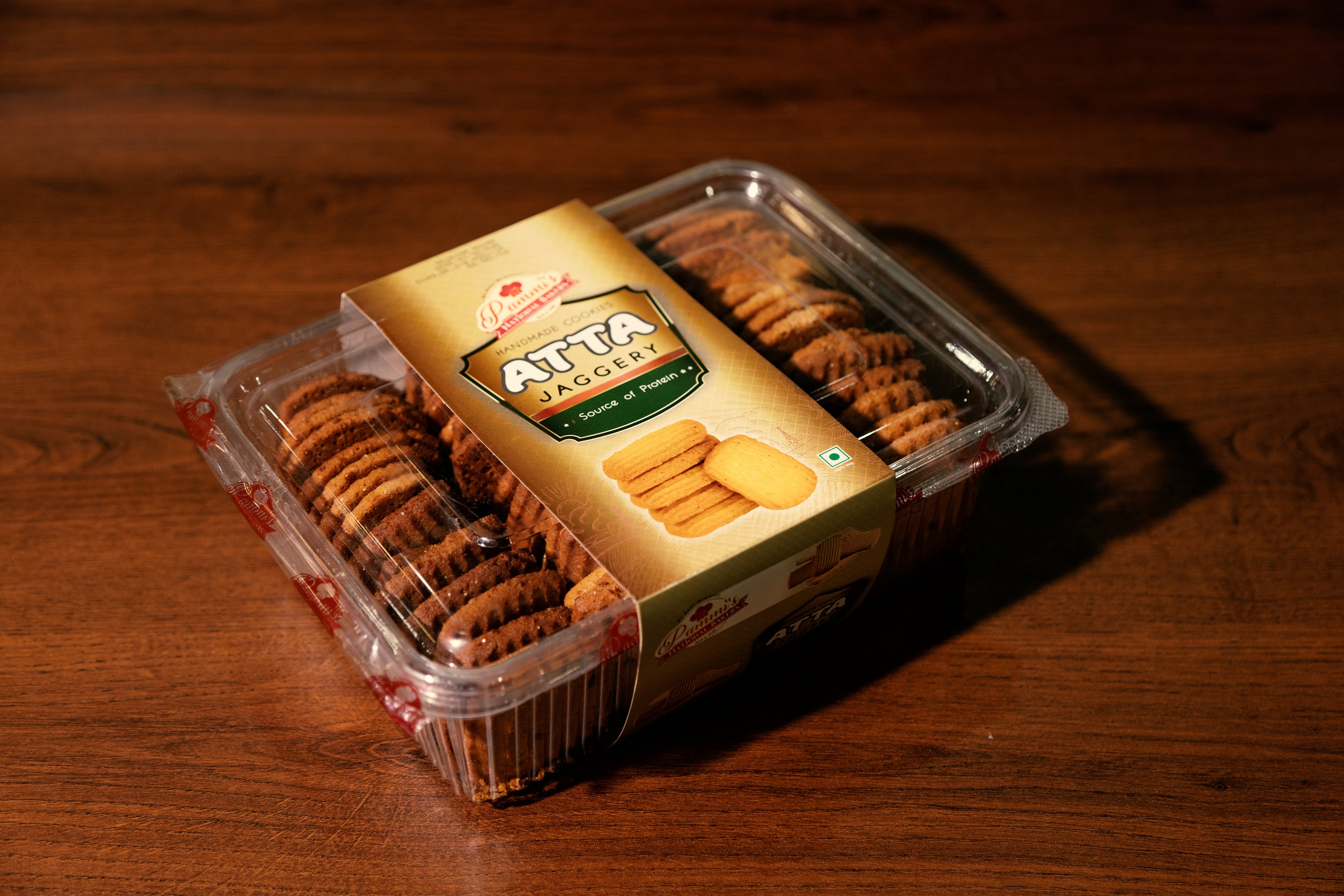 Atta Jaggery Cookies
